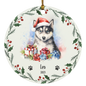 Personalized Dog Christmas Ornaments