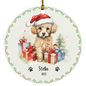 Personalized Dog Christmas Ornaments