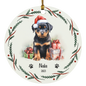Personalized Dog Christmas Ornaments