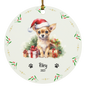 Personalized Dog Christmas Ornaments