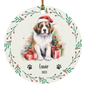 Personalized Dog Christmas Ornaments