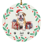 Personalized Dog Christmas Ornaments