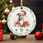Personalized Dog Christmas Ornaments