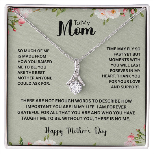 To My Mom | Alluring Beauty Necklace | Mother's Day Gift For Mom