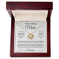 To My Loving Mom | Love Knot Necklace | Gift For Mom