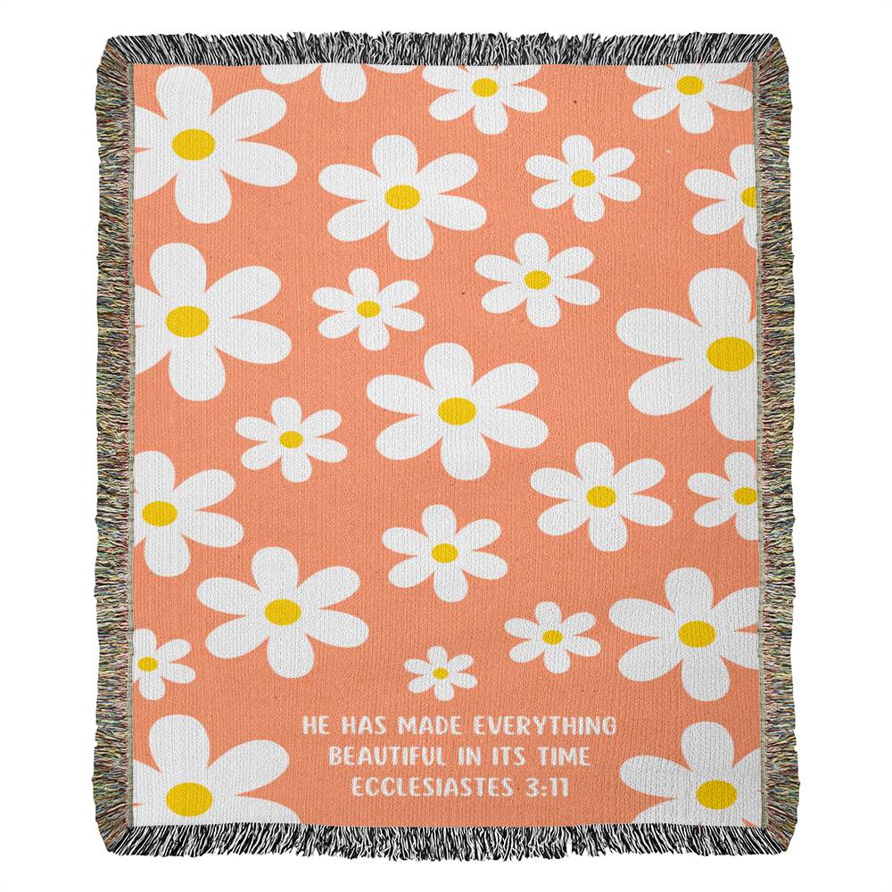 Christian Woven Blanket