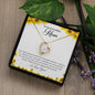To An Incredible Mom | Forever Love Necklace | Gift For Mom