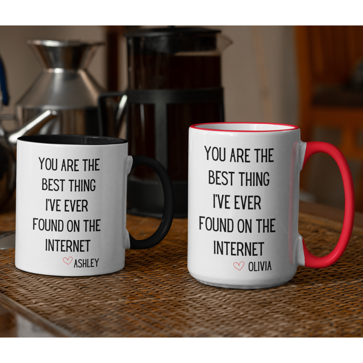 You Are The Best Thing I've Ever Found On The Internet Mug | Anniversary Gift | Valentine's Day Gift | Funny Couples Mug