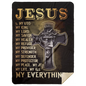 Jesus Is My Everything Blanket