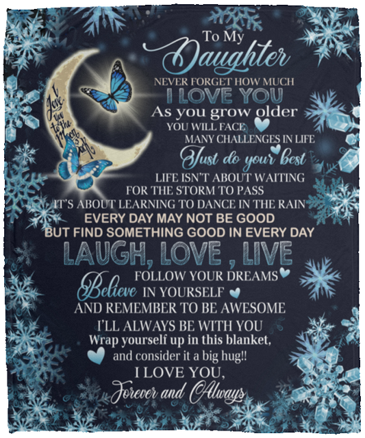 To My Daughter Blanket | Gift for Daughter
