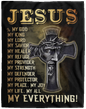 Jesus Is My Everything Blanket