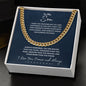 To My Son | Cuban Link Chain | Gift For Son