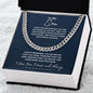 To My Son | Cuban Link Chain | Gift For Son