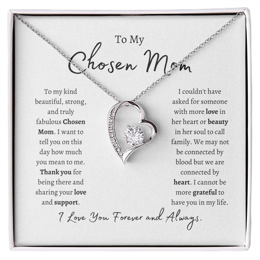 To My Chosen Mom | Perfect Pair Necklace | Gift For Mom