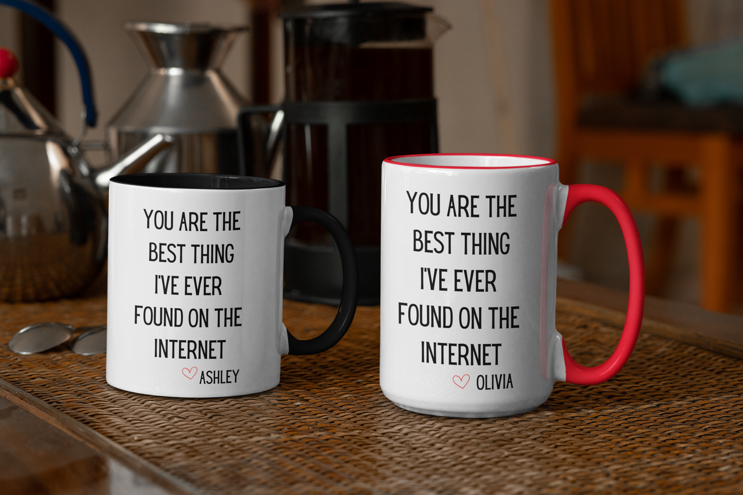 You Are The Best Thing I've Ever Found On The Internet Mug | Anniversary Gift | Valentine's Day Gift | Funny Couples Mug