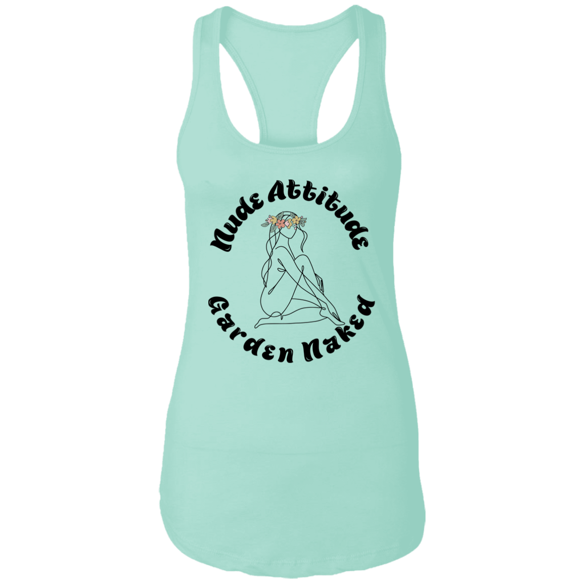Nude Attitude Garden Naked Tank