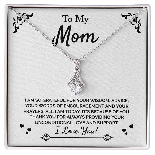 To My Mom | Alluring Beauty necklace | Gift For Mom